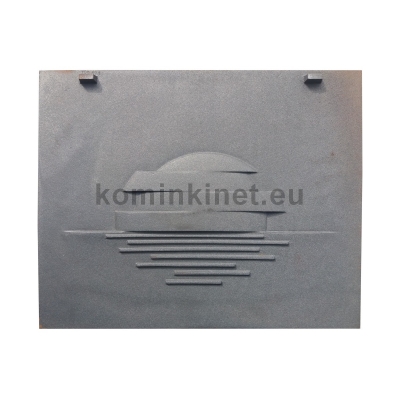 Płyta tylna do wkładu kominkowego Pryzmat Laudel 700 nr 700491 (43 cm x 53 cm)